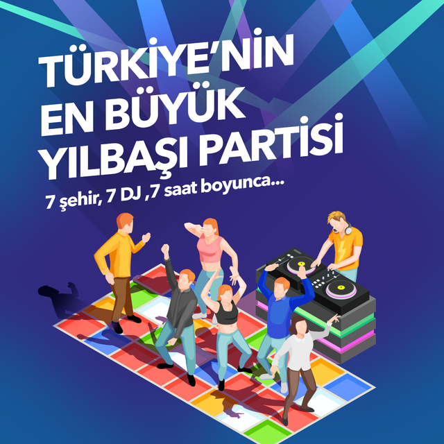 Türkiye'nin En Büyük Yılbaşı Partisi